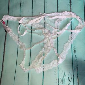 Strappy Crotchless Panty